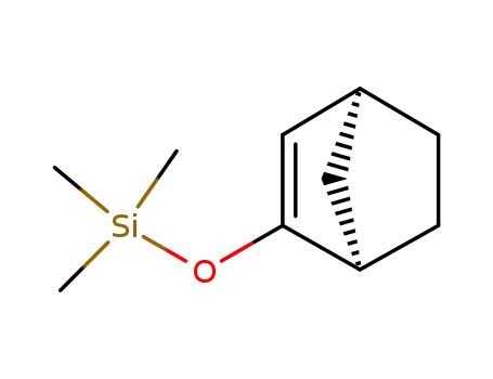 Molecular Structure of 57722-40-4 ((bicyclo[2.2.1]hept-2-en-2-yloxy)(trimethyl)silane)