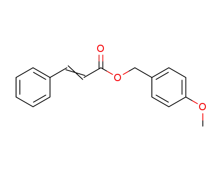 Molecular Structure of 1257324-44-9 (4-methoxybenzyl cinnamate)