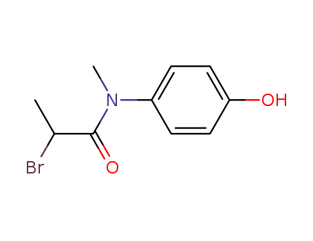 4-hydroxy-N-methyl-N-(α-bromopropionyl)aniline