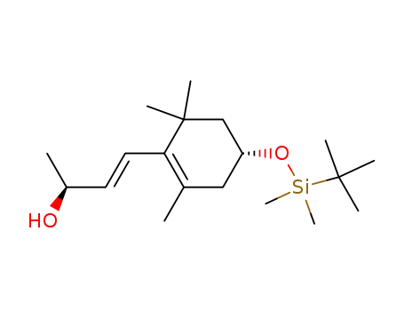 (E)-(S)-4-[(R)-4-(tert-Butyl-dimethyl-silanyloxy)-2,6,6-trimethyl-cyclohex-1-enyl]-but-3-en-2-ol