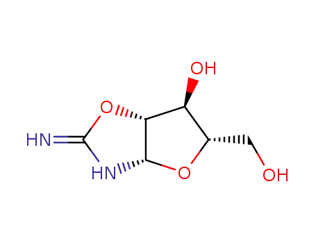 (3aS,5S,6S,6aR)-2-Amino-5-(hydroxymethyl)-3a,5,6,6a-tetrahydrofuro[2,3-d][1,3]oxazol-6-ol