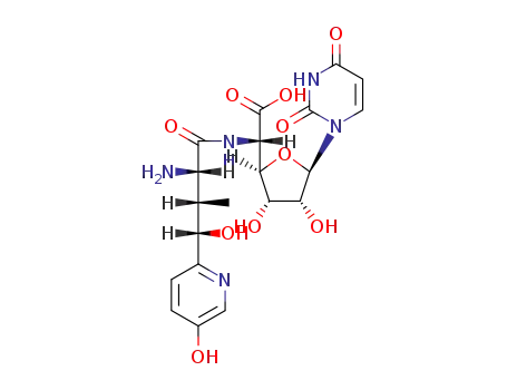 Molecular Structure of 59456-70-1 (NIKKOMYCIN Z)