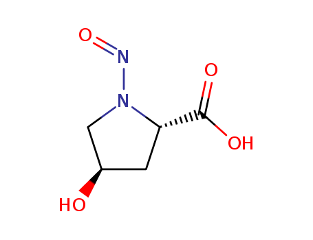 L-Proline,4-hydroxy-1-nitroso-, (4R)-