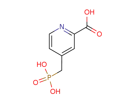 Molecular Structure of 113190-82-2 (2-Pyridinecarboxylic acid, 4-(phosphonomethyl)-)