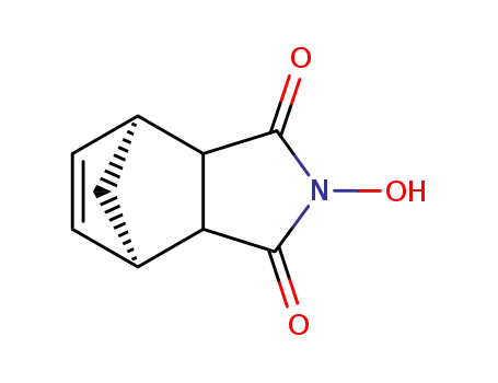 Molecular Structure of 1195164-50-1 (N-hydroxy-5-norbomene-2,3-dicarboxylic acid imide)