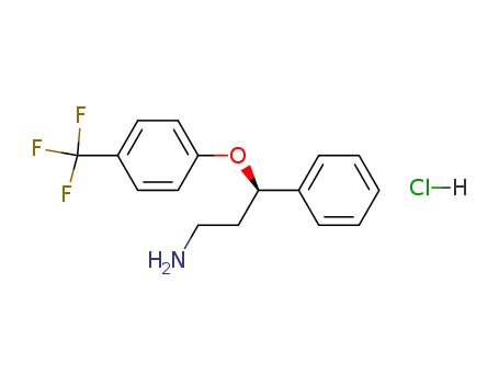 Benzenepropanamine, g-[4-(trifluoromethyl)phenoxy]-,hydrochloride (1:1)