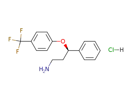 Molecular Structure of 57226-68-3 (NORFLUOXETINE HYDROCHLORIDE)