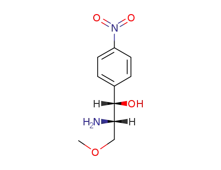 (1<i>RS</i>,2<i>RS</i>)-2-amino-3-methoxy-1-(4-nitro-phenyl)-propan-1-ol