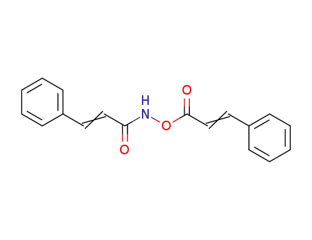 Molecular Structure of 30345-94-9 (3-phenyl-N-[(3-phenylacryloyl)oxy]prop-2-enamide)