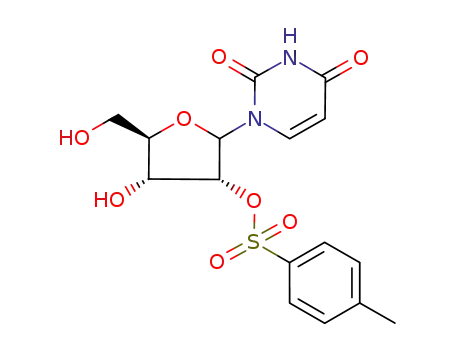 Toluene-4-sulfonic acid (3R,4R,5R)-2-(2,4-dioxo-3,4-dihydro-2H-pyrimidin-1-yl)-4-hydroxy-5-hydroxymethyl-tetrahydro-furan-3-yl ester