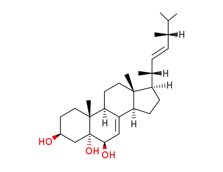Molecular Structure of 516-37-0 (CEREVISTEROL)