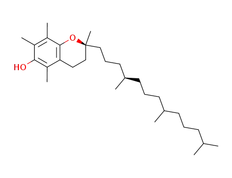 Molecular Structure of 2074-53-5 (Vitamin E)