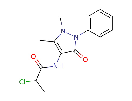 2-CHLORO-N-(1,5-DIMETHYL-3-OXO-2-PHENYL-2,3-DIHYDRO-1H-PYRAZOL-4-YL)-PROPIONAMIDE