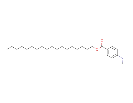 p-methylaminobenzoate d'octadecyle