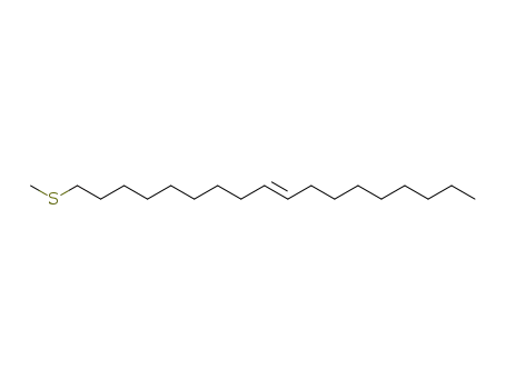 Molecular Structure of 143262-33-3 (9-Octadecene, 1-(methylthio)-, (E)-)