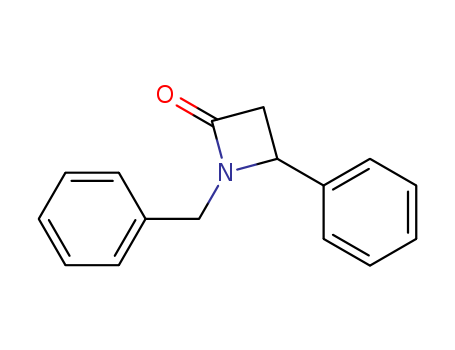 1-benzyl-4-phenyl-azetidin-2-one cas  19340-71-7