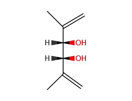 Molecular Structure of 67470-03-5 (<i>meso</i>-2,5-dimethyl-hexa-1,5-diene-3,4-diol)