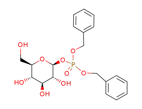 Dibenzyl(β-D-glucopyranosyl)phosphat
