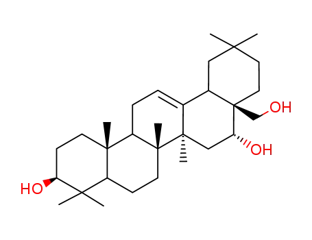 Molecular Structure of 465-94-1 (Longispinogenin)