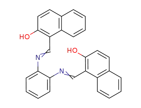 2-Naphthalenol, 1,1'-[1,2-phenylenebis(nitrilomethylidyne)]bis-