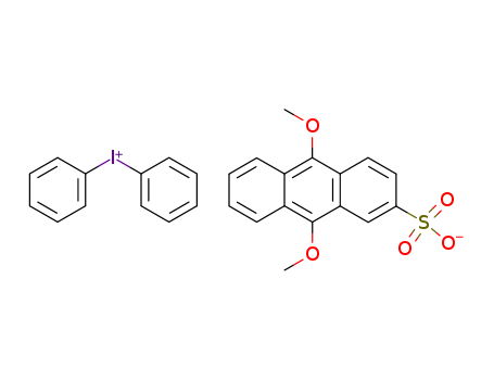 9,10-dimethoxyanthracene-2-sulfonate;diphenyliodanium