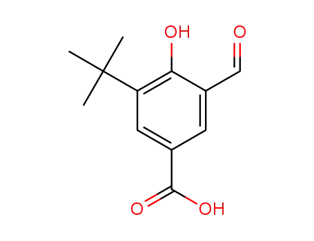 3-(tert-butyl)-5-formyl-4-hydroxybenzoic acid
