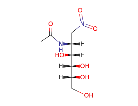 2-(Acetylamino)-1,2-dideoxy-1-nitro-D-mannitol