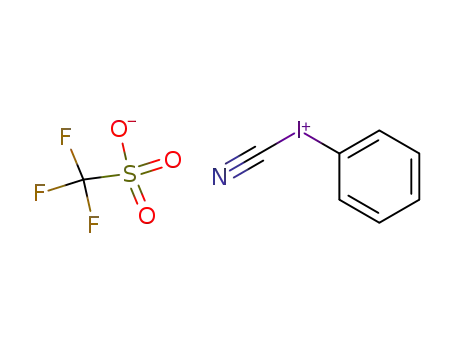 <cyano<<(trifluoromethyl)sulfonyl>oxy>iodo>benzene