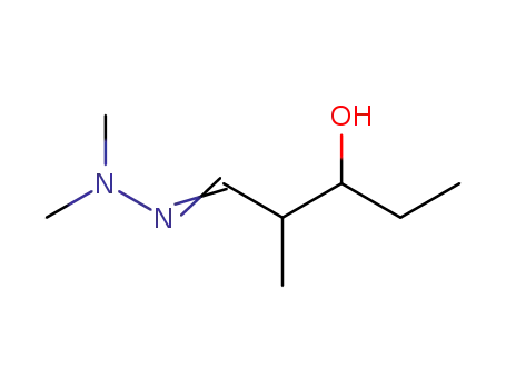 3-hydroxy-2-methyl-pentanal dimethylhydrazone