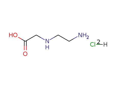 Molecular Structure of 24123-05-5 (2-(2-aMinoethylaMino)acetic acid hydrochloride)