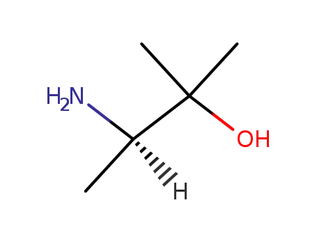 Molecular Structure of 600733-91-3 ((R)-3-Amino-2-methyl-butan-2-ol)