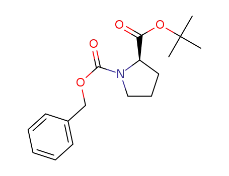 Molecular Structure of 201206-00-0 (Z-D-PRO-OTBU)