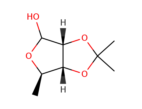 (3aR,6R,6aR)-2,2,6-trimethyltetrahydro-2H-furo(3,4-d)(1,3)dioxol-4-ol