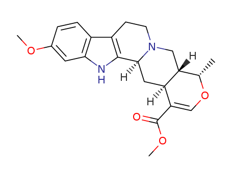 Oxayohimban-16-carboxylic acid,16,17-didehydro-11-methoxy-19- methyl-,methyl ester,(19R)-