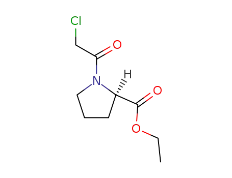Molecular Structure of 96163-73-4 (1-(CHLOROACETYL)-D-PROLINE ETHYL ESTER)