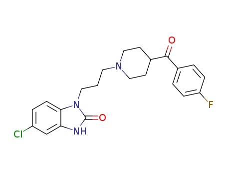 2H-Benzimidazol-2-one, 5-chloro-1-[3-[4-(4-fluorobenzoyl)-1-piperidinyl]propyl]-1,3-dihydro