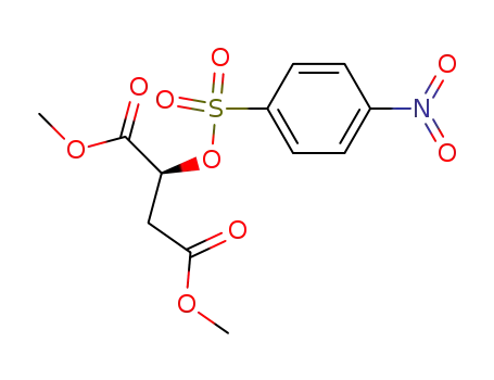 Butanedioic acid, [[(4-nitrophenyl)sulfonyl]oxy]-, dimethyl ester, (2S)-