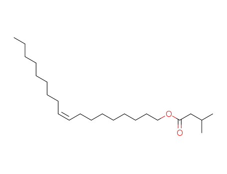 Molecular Structure of 51677-68-0 ((Z)-octadec-9-enyl isovalerate)