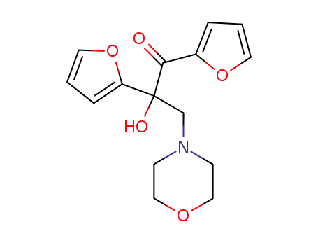 1,2-di-[2]furyl-2-hydroxy-3-morpholino-propan-1-one