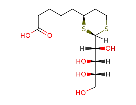 trans-2-(D-Arabino-1',2',3',4'-tetrahydroxybutyl)-1,3-dithianyl-4-valeric acid