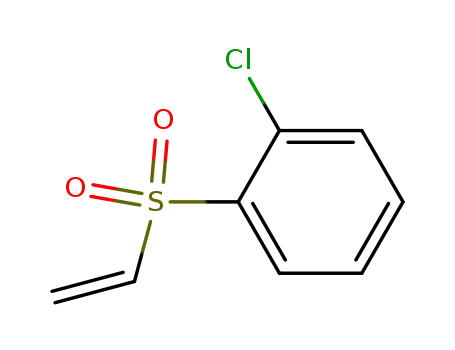 Molecular Structure of 5535-44-4 (1-chloro-2-(ethenylsulfonyl)benzene)