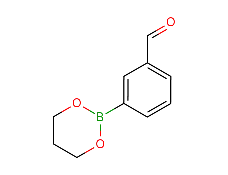 Molecular Structure of 478930-25-5 (3-[1,3,2]Dioxaborinan-2-yl-benzaldehyde)