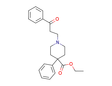 1-(3-オキソ-3-フェニルプロピル)-4-フェニル-4-ピペリジンカルボン酸エチル