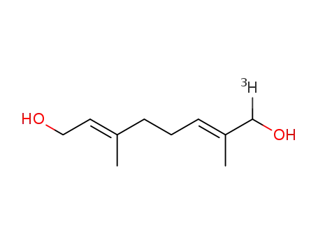 <10-(3)H>-10-hydroxygeraniol