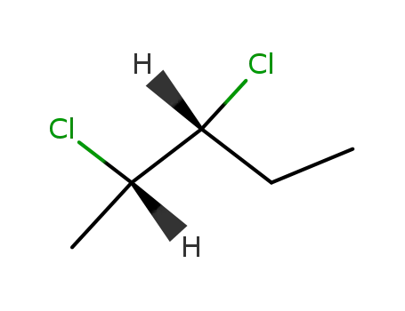 Molecular Structure of 19489-99-7 (Pentane, 2,3-dichloro-, (2R,3S)-rel-)