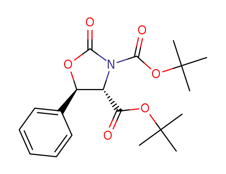(4S,5R)-5-phenyl-4-(tert-butoxycarbonyl)-N<sup>(3)</sup>-(tert-butoxycarbonyl)oxazolidin-2-one