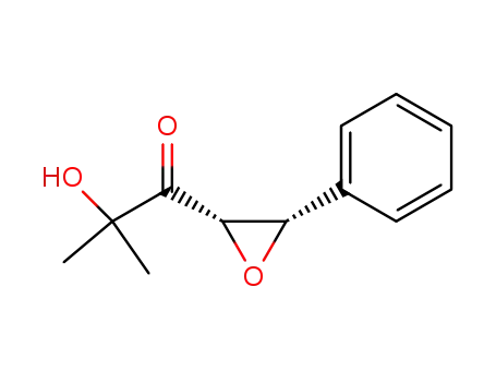 2-Hydroxy-2-methyl-1-((2S,3S)-3-phenyl-oxiranyl)-propan-1-one