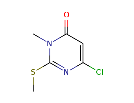 6-Chloro-3-methyl-2-methylsulfanyl-3H-pyrimidin-4-one