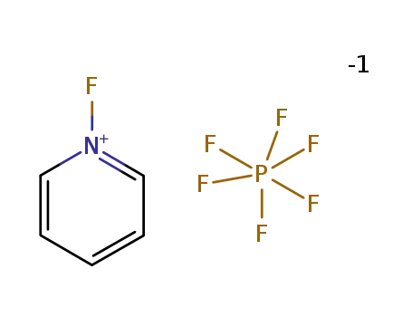 Molecular Structure of 107264-10-8 (Pyridinium, 1-fluoro-, hexafluorophosphate(1-))