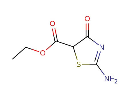 5-Thiazolecarboxylicacid,2-amino-4,5-dihydro-4-oxo-,ethylester(9CI)